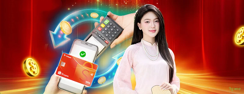 Controles de paJogonto e BRL em 9game